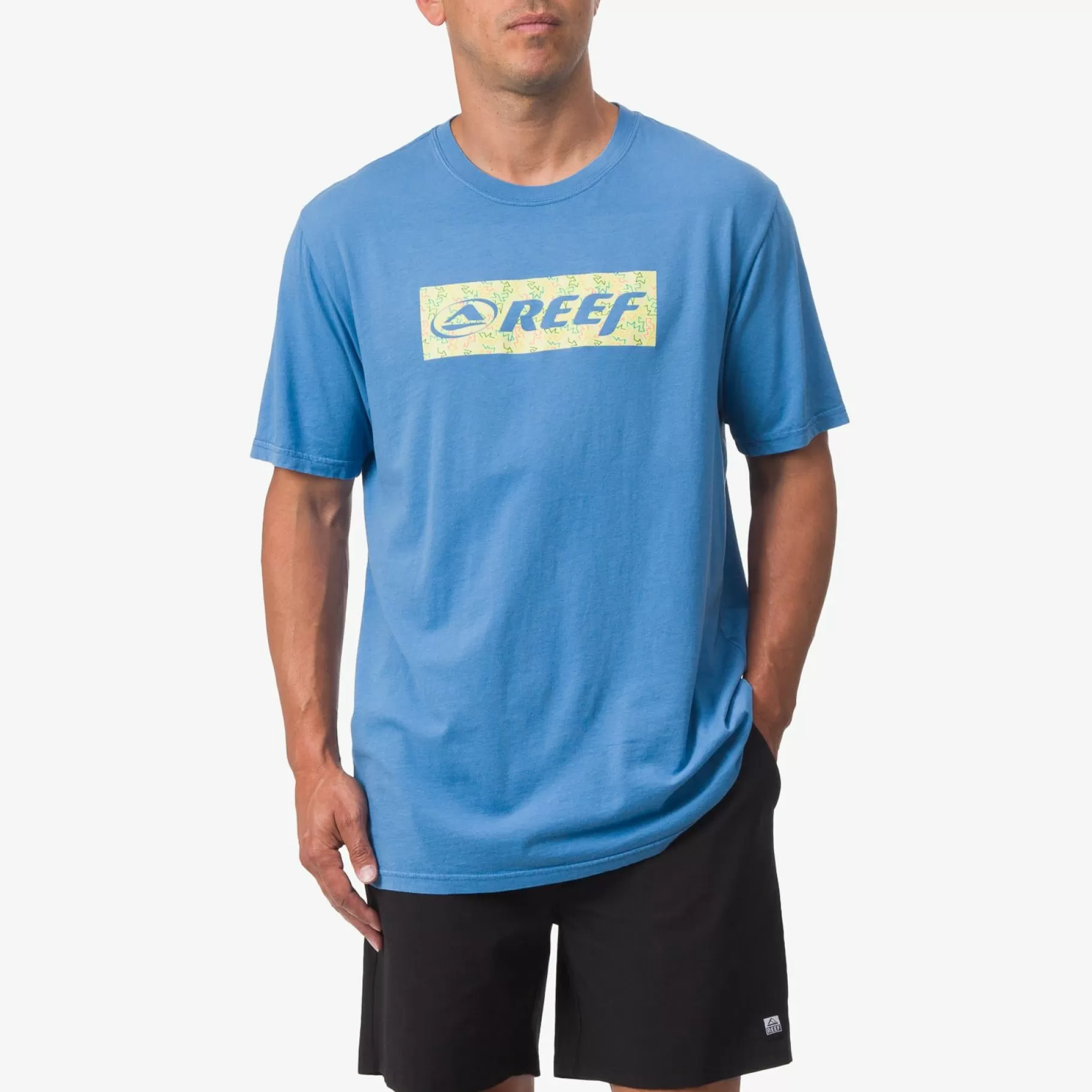 Men REEF T-Shirts>Decades Short Sleeve T-Shirt