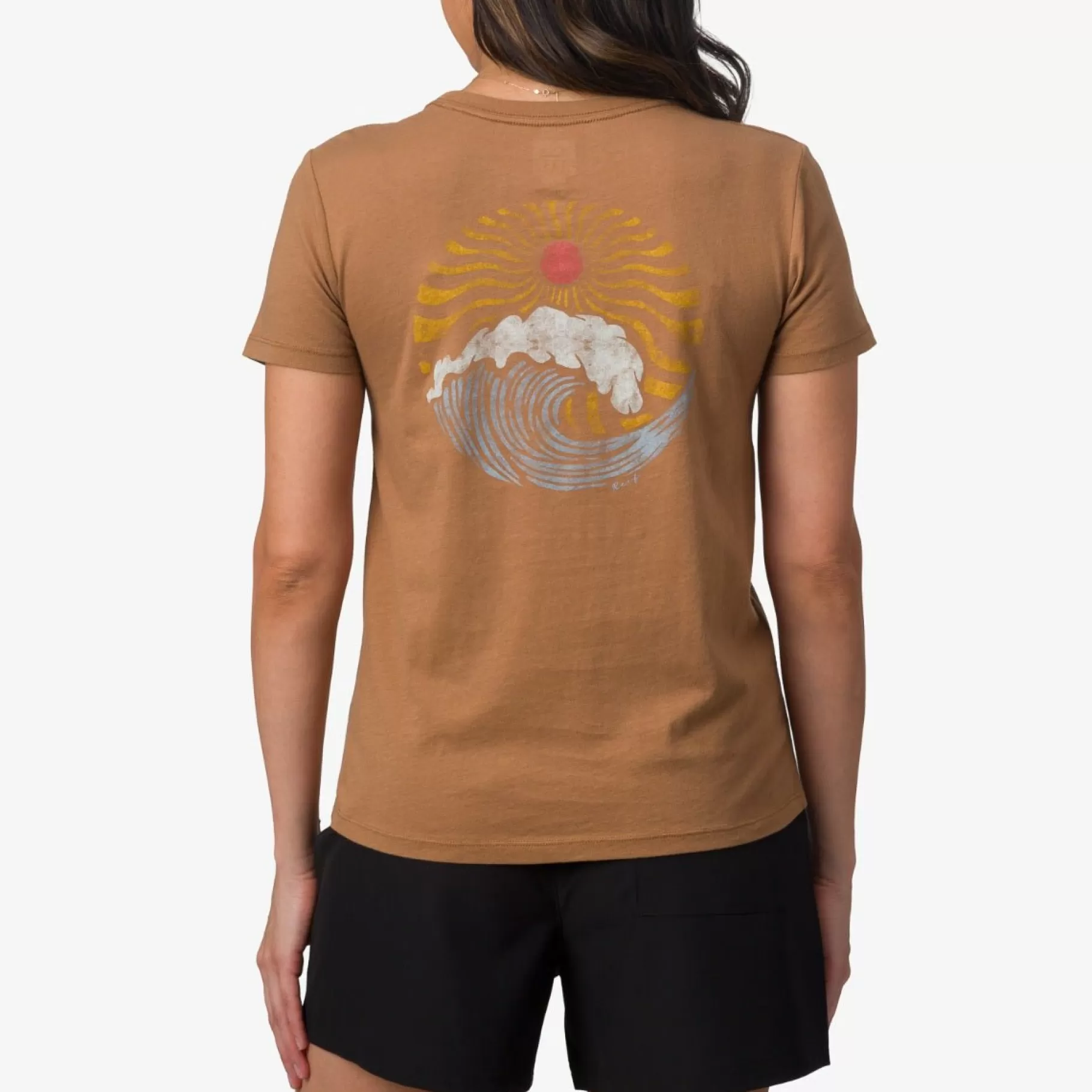 Women REEF T-Shirts>Lush Waves Short Sleeve T-Shirt